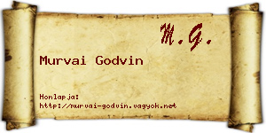 Murvai Godvin névjegykártya